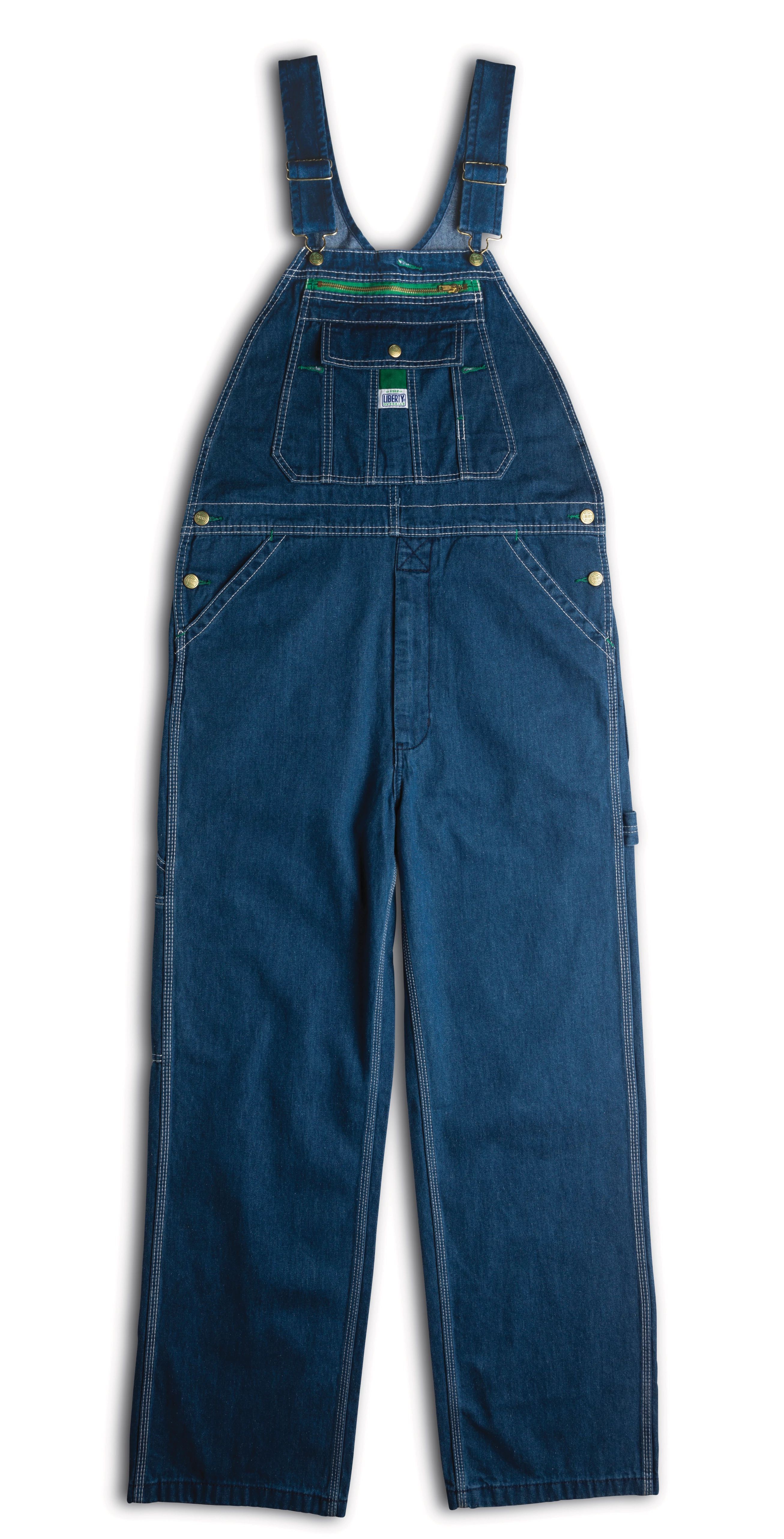 Stonewashed Bib Overalls